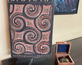 Toraja house panel decor, Sword letter opener