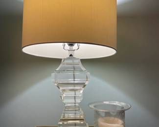 Acrylic table lamp