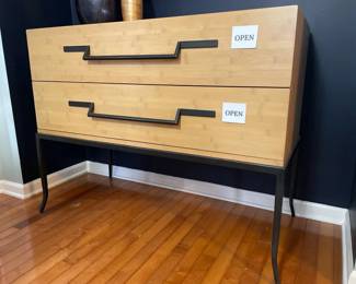 Wooden console table