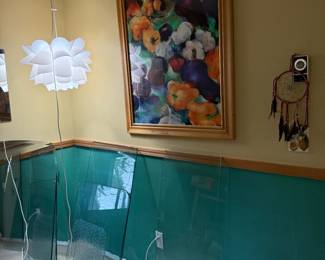 Pendant Lamp, Glass for Table Tops, Framed Art, Dream Catcher