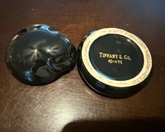 Bottom of Trinket Box Stamped Tiffany & Co. 1977