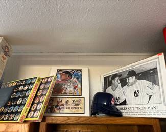 $30, 000 - OBO- AMAZING HUGE BASEBALL COLLECTION WITH SIGNED BALLS, SIGNED CARDS, GLOVES . BATS. SIGNED LETTERS COLLECTABLES ETC