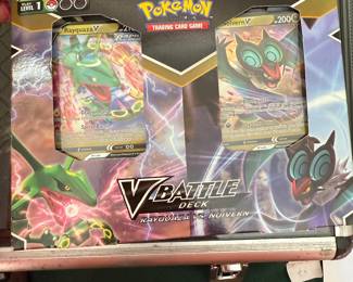 $20 V BATTLE DECK POKEMON RAYOUAZA VS NOIVERN