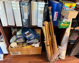 $30, 000 - OBO- AMAZING HUGE BASEBALL COLLECTION WITH SIGNED BALLS, SIGNED CARDS, GLOVES . BATS. SIGNED LETTERS COLLECTABLES ETC