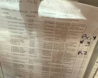 $30 ,000 - OBO- AMAZING HUGE BASEBALL COLLECTION WITH SIGNED BALLS, SIGNED CARDS, GLOVES . BATS. SIGNED LETTERS COLLECTABLES ETC