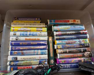 **$125** (ENTIRE DISNEY COLLECTION)~ LARGE COLLECTION OF **76** DISNEY VHS TAPES
