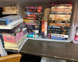 **$75** ( a ALL 187)~LARGE LOT OF **187 **VHS TAPES