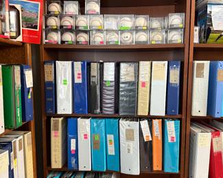 $30, 000 - OBO- AMAZING HUGE BASEBALL COLLECTION WITH SIGNED BALLS, SIGNED CARDS, GLOVES . BATS. SIGNED LETTERS COLLECTABLES ETC