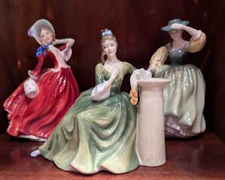 Royal Doulton figurines, ladies
