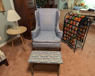 Hickory Chair wingback chair