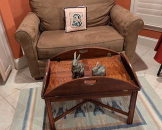 Lane Loveseat, coffee table