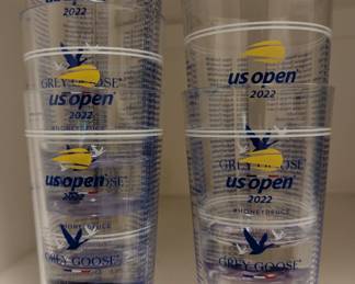 2022 US Open Tennis Grey Goose plastic cup ~ Serena Williams final match