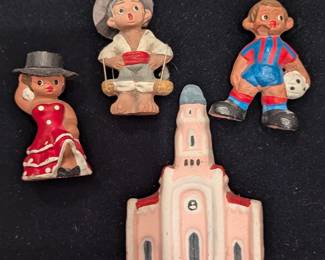 Red Clay Figurines miniature