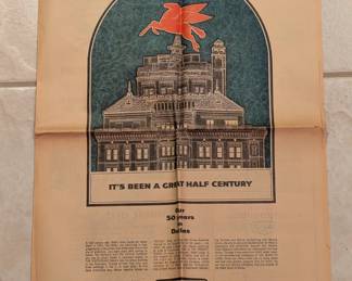 Mobil Pegasus Newspaper Insert November 1964