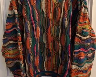 Coogi vintage 3D sweater