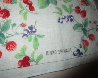 Selection of designer hankies, neck scarves