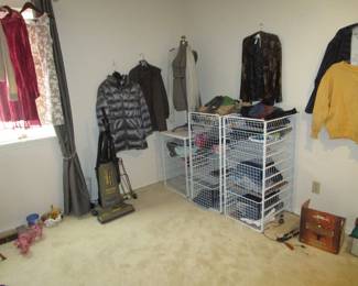Several closets FULL of ladies clothing most sizes small to medium