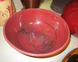 Mid Century signed pottery