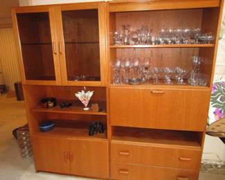 Post Modern Teak 2 wall units