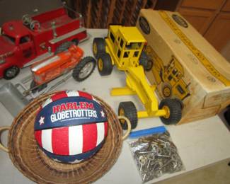 Vintage toys selection, Tonka and more