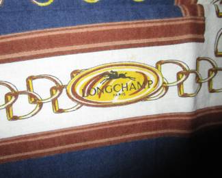 Selection of designer hankies, neck scarves