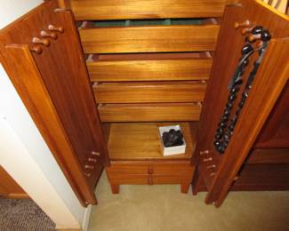 FBJ by Mobler of Denmark Jewelry Cabinet.