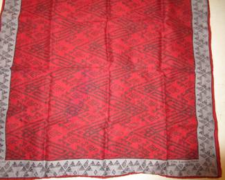 Selection of designer hankies, neck scarves