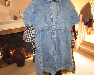Large selection of 1970's-1990's ladies designer clothing