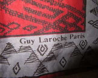 Selection of designer hankies, neck scarves