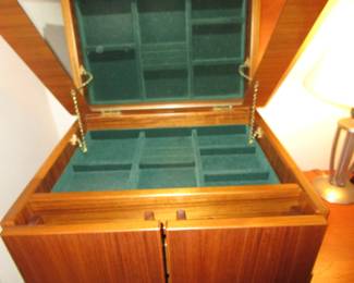 FBJ by Mobler of Denmark Jewelry Cabinet.