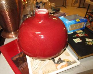 Signed Mid Century pottery