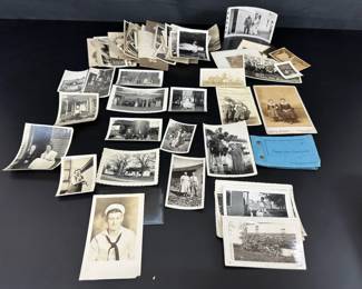 Vintage Black and White Photos Some Dated 1940s
