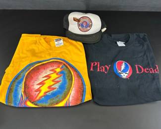 2 XL Grateful Dead T Shirts and Hat
