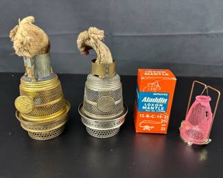 2 Aladdin Burners and Wick
