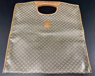 Genuine Paris Celine Made in Italy Brown Tote Bag