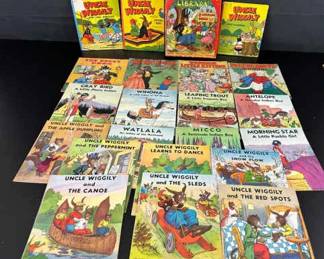 Vintage Uncle Wiggliy Library Books 3 Story Books Uncle Wiggily Flying Rug