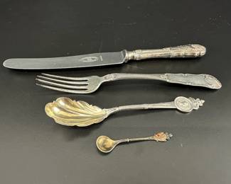 3 Sterling Silver Silverware 67g