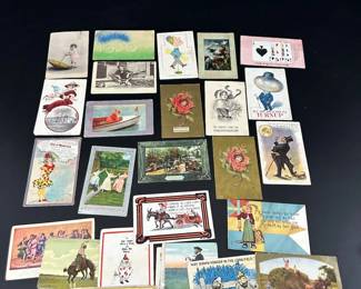 Assorted Vintage Unique Lot of Post Cards
