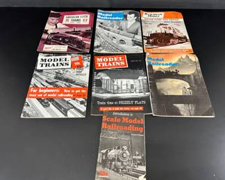 7 Vintage Railroad Magazines
