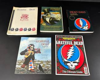 5 Grateful Dead Books of Lyrics Collectors Edition the Ultimate Guide  Book of Reflections