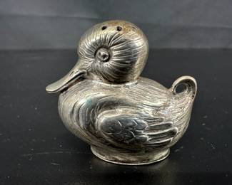 Sterling Silver Duck Shaker 41g