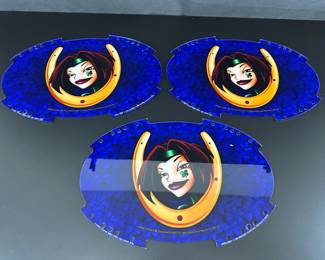 3 2004 Aristocat Money Honey Slot Machine Plexiglass