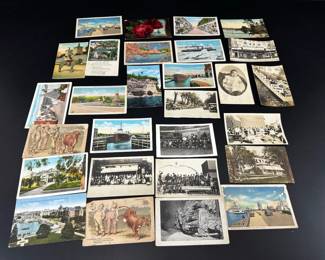 Large Lot of Vintage Post Cards