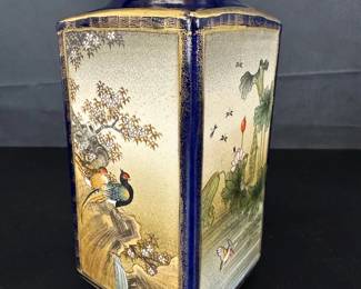 Vintage Japanese Meiji 1900s Vase