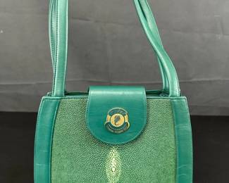 River Genuine Stingray Skin Purse