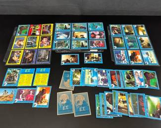 Collectable Cards from Movie Et And Gremlins
