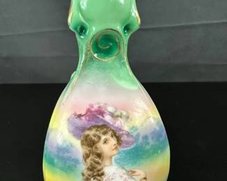 Beautiful Vintage Royal Bayreuth Unique Candle Holder