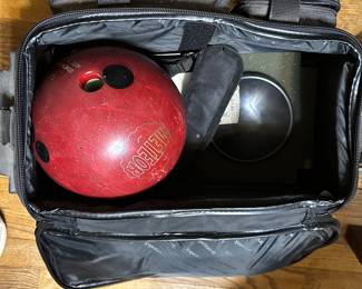 Professional Bowling Ball Bag with Bowling Ball