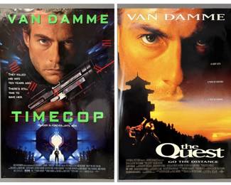 VAN DAMME MOVIE POSTERS