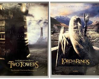 LORD OF THE RINGS MOVIE POSTERS